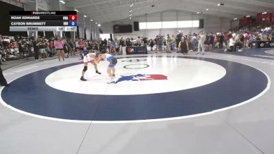 70 lbs Semis - Noah Edwards, Contenders Wrestling Academy vs Cayson Brummett, Dead By Dawn
