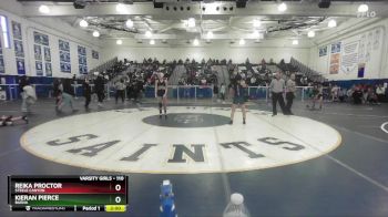 110 lbs Champ. Round 1 - Kieran Pierce, Buena vs Reika Proctor, Steele Canyon