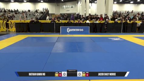 Jacob Daily Morse vs Nathan Kawai Ng 2025 World IBJJF Jiu-Jitsu No-Gi Championship
