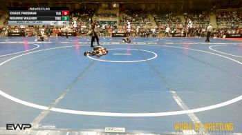 46 lbs Round Of 16 - Chase Freeman, Tahlequah Wrestling Club vs Rourke Walker, Top Notch Wrestling Club