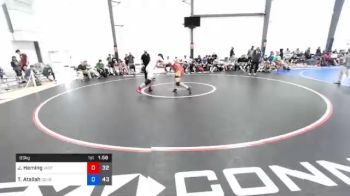 89 kg Consolation - Jason Heming, Virginia Team Predator #2 vs Trevion Atallah, Doughboy Blue