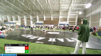 113 lbs Cons. Round 3 - Johnny Orr, Alta vs Andrew Jones, Weber