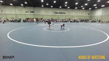 80 lbs Rr Rnd 2 - Karsen Wahn, Untouchables 14U Purple vs Levi Charles, Mojo 14U