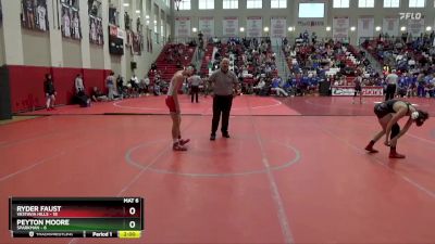 138 lbs Quarters & Wb (16 Team) - Peyton Moore, Sparkman vs Ryder Faust, Vestavia Hills