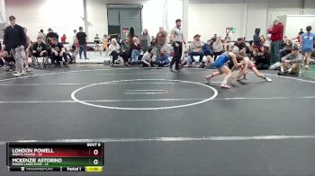 70 lbs Round 3 (6 Team) - London Powell, Misfits Power vs McKenzie Astorino, Finger Lakes Elite