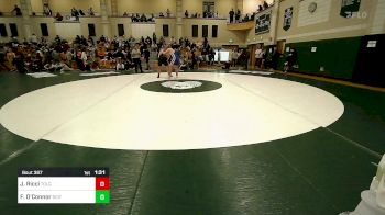 285 lbs Round Of 16 - John Ricci, Tollgate vs Finn O'Connor, Scituate