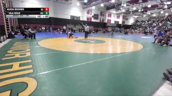 140 lbs Champ. Round 2 - Lila Gold, Agoura vs Alicia Booker, Rialto