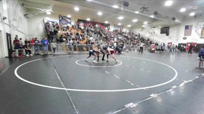 106 lbs Quarterfinal - Luke Loren, St. John Bosco vs Roman Hanes, La Quinta/LQ