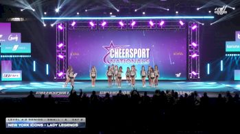 New York Icons - Lady Legends [2026 L4.2 Senior - Small - A Day 2] 2026 CHEERSPORT National All Star Cheerleading Championship