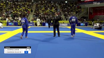 LARISSA CAMPOS CARVALHO vs VITÓRIA DAMIANA SILVA DE ASSIS 2024 World Jiu-Jitsu IBJJF Championship