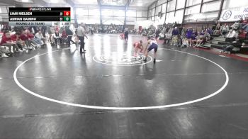 126 lbs Round 3 (8 Team) - Liam Nielsen, Juab vs Adrian Gamino, Box Elder