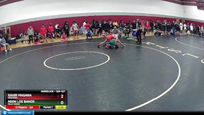 125-127 lbs Semifinal - Xahir Magana, Western vs Nixin Los Banos, Palo Verde