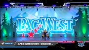 Apex Elite Cheer - Diamondbacks [2019 Senior Variety Day 2] 2019 PacWest