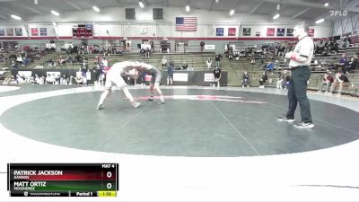 174 lbs Quarterfinal - Matt Ortiz, McKendree vs Patrick Jackson, Gannon