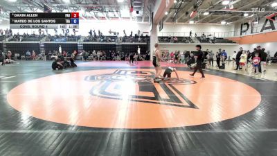 100-109 lbs Cons. Round 4 - Daxin Allen, Paola vs Mateo De Los Santos, Trailblazers