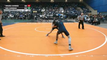 1 - 126 lbs Cons. Semi - Eric Cardenas, Mathews vs Jeramia Caviness, Fort Chiswell