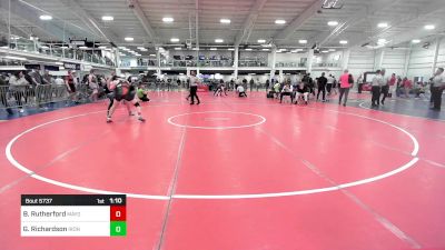 188 lbs Final - Benjamin Rutherford, Mayo Quanchi WC vs Gian Richardson, Iron Faith WC