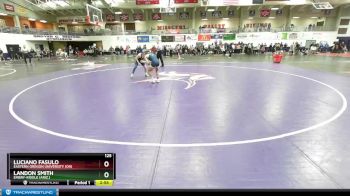 125 lbs Champ. Round 1 - Landon Smith, Embry-Riddle (Ariz.) vs Luciano Fasulo, Eastern Oregon University (OR)