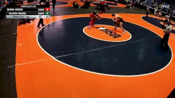 135 lbs Cons. Round 2 - Alyssa Keane, Tinley Park (Andrew) vs Maria Green, Lombard (Glenbard East)