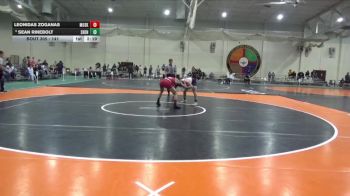 141 lbs 7th Place Match - Sean Rinebolt, Shenandoah University vs Leonidas Zoganas, Muskingum