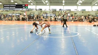 113 lbs Rr Rnd 2 - Graham Fernald, BattleHawks - HSB vs Gunner Graham, Invicta Wrestling Academy - HSB