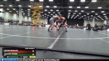 170 lbs Cons. Round 2 - Julian Barajas, CA vs Hunter Moore, NV