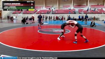 89-95 lbs Round 4 - Jake Ladewig, North Hall Jr Trojans vs Charles Rinehimer, Believe To Achieve Wrestling Club