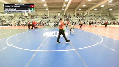138 lbs Consi Of 16 #1 - Mason DiStefano, NJ vs Zachary Katz, NM