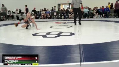 90 lbs Round 3 (6 Team) - Parker Duitsman, Burnett Trained vs Wyatt Melchi, Fort Hammers