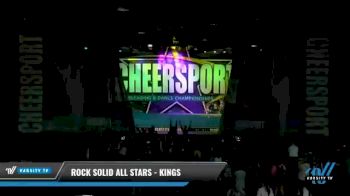 Rock Solid All Stars - KINGS [2021 L2 Junior - Small - B Day 1] 2021 CHEERSPORT National Cheerleading Championship