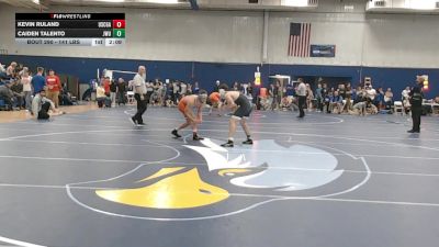 141 lbs Consi Of 8 #2 - Kevin Ruland, Coast Guard vs Caiden Talento, Johnson & Wales (RI)