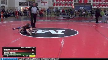 70 lbs Cons. Round 2 - Corbin Scherer, Sartell vs Bryce Reiter, Pursuit Wrestling Minnesota