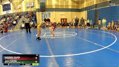 68 lbs Round 2 (8 Team) - Jack Porter, Delta Wrestling Club Inc. vs Kashden Zaugg, Jet Wrestling Club