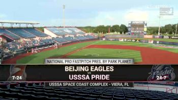 Full Replay - 2019 USSSA Pride vs Beijing Eagles | NPF - USSSA Pride vs Beijing Eagles | NPF - Jul 23, 2019 at 5:58 PM CDT