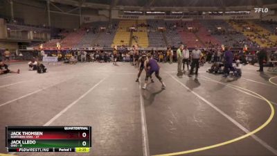 165 lbs Quarters & 1st Wb (16 Team) - Jack Thomsen, Northern Iowa vs Jack Lledo, Ohio