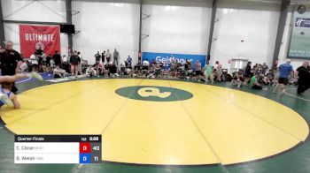 83 kg Quarterfinal - Caleb Close, Meatballs vs Braedon Welsh, Felix Wrestling Academy