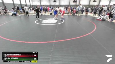 285 lbs Cons. Round 4 - Quinnton Flores, WA vs Dylan Howell, OR