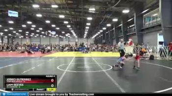 52 lbs Round 4 - Liam Reeves, VA Hammers vs Jodeci Gutierrez, Team New Mexico