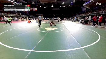 120 lbs Cons. Round 2 - Liam Fagan, Golden Valley vs Isiah Vasquez, Pitman