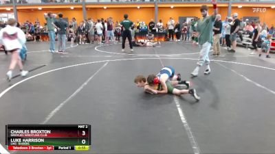 60/65 Round 3 - Luke Harrison, LWC: Raiders vs Charles Broxton, Grizzlies Wrestling Club