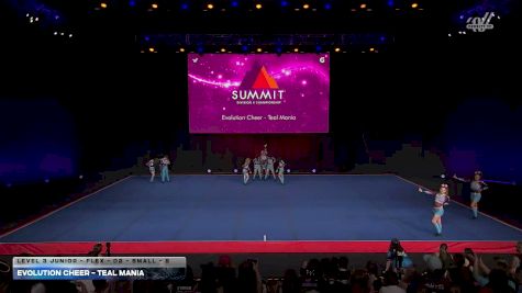 Evolution Cheer - Teal Mania [2026 L3 Junior - Flex - D2 - Small - B] 2026 The D2 Summit