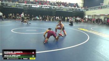 125 lbs Champ. Round 2 - Eczequiel Jaurrieta, Fresno City College vs Nicolas Arellano, Mt. San Antonio College