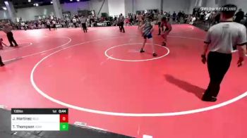 138 lbs Round Of 32 - John Martinez, Relentless WC vs Trevor Thompson, Dominator Wrestling