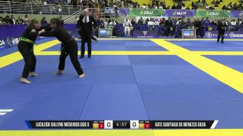 Kate Santiago De Menezes Silva vs Lucileide Kallyne Medeiros Dos S 2025 Brasileiro Jiu-Jitsu IBJJF