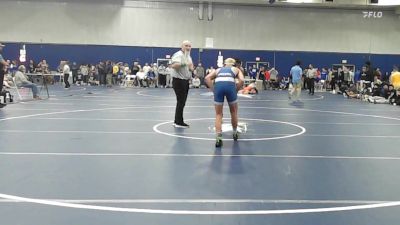 133 lbs Round Of 16 - Marvin Armistead, Coast Guard vs Kenna Gioffre, Roger Williams