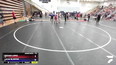 175 lbs Cons. Round 1 - Rayhan Lopez, WI vs Lucas Blanton, IL