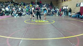 185 lbs Semifinal - Sara Blackman, Snowflake High School vs Lilyana Campos, Mountain View (Marana) High School
