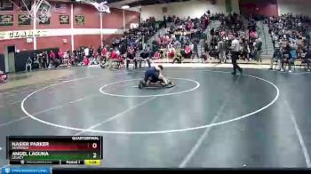 120 lbs Quarterfinal - Nasier Parker, Silverado. vs Angel Laguna, Legacy