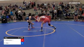 50 kg Round Of 32 - Jackie McNichols, Team Tennessee vs Sugey Ceja, Team Ohio