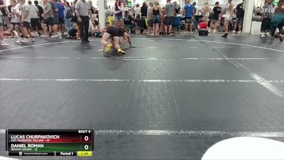 130 lbs Round 3 (6 Team) - Daniel Roman, Roman Legion vs Lucas Churpakovich, Mat Warriors Yellow